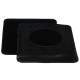 Non-slip car mat set CAR MAT SET, 14x16 cm, 2 pcs