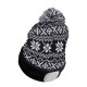 Beanie with headlamp 180 lm, rechargeable, USB, one size, cotton/PE, winter black