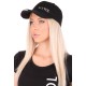 Cap with LED light B-CAP 25lm, rechargeable, USB, one size, black