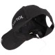 Cap with LED light B-CAP 25lm, rechargeable, USB, one size, black