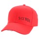 Cap with LED light B-CAP 25lm, rechargeable, USB, one size fits all, red