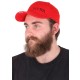 Cap with LED light B-CAP 25lm, rechargeable, USB, one size fits all, red