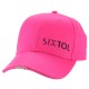 Cap with LED light B-CAP 25 lm, rechargeable, USB, universal size, pink