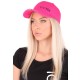 Cap with LED light B-CAP 25 lm, rechargeable, USB, universal size, pink