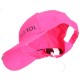 Cap with LED light B-CAP 25 lm, rechargeable, USB, universal size, pink