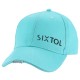 Cap with LED light B-CAP 25 lm, rechargeable, USB, universal size, turquoise