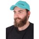 Cap with LED light B-CAP 25 lm, rechargeable, USB, universal size, turquoise