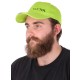 Cap with LED light B-CAP 25 lm, rechargeable, USB, one size, fluorescent green