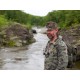 Cap with LED light B-CAP 25lm, rechargeable, USB, one size, camouflage