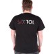 Men's T-shirt T-SHIRT, black, size XL, 100% cotton