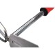 Garden hoe with cultivator, length 290 mm, ergonomic handle