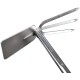 Garden hoe with cultivator, length 290 mm, ergonomic handle
