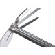 Garden hoe with cultivator, length 290 mm, ergonomic handle