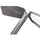 Garden hoe with cultivator, length 290 mm, ergonomic handle