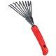 One-handed Swedish rake, length 350 mm, ergonomic handle