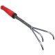 Hand cultivator, length 360 mm, ergonomic handle