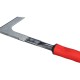 L-shaped garden weed knife, length 315 mm, ergonomic handle