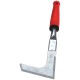 L-shaped garden weed knife, length 315 mm, ergonomic handle