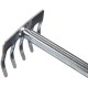 Hand rakes, length 290 mm, ergonomic handle