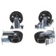 Wheels for the MECHANIC TROLLEY JASON workshop trolley - replacement part