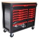 Tool trolley with tools MECHANIC TROLLEY TITAN 1559, 13 drawers, 1559 pcs of tools