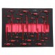 Tool trolley with tools MECHANIC TROLLEY TITAN 1559, 13 drawers, 1559 pcs of tools