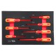 Tool trolley with tools MECHANIC TROLLEY TITAN 1559, 13 drawers, 1559 pcs of tools