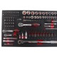 Tool trolley with tools MECHANIC TROLLEY TITAN 1559, 13 drawers, 1559 pcs of tools