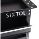 Workshop tool trolley MECHANIC TROLLEY ROGER DRAWER, 3 shelves + 1 drawer