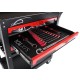 Workshop tool trolley MECHANIC TROLLEY JASON 94, 3 drawers, 1 shelf. 94 pcs of tools