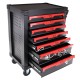 Workshop tool trolley MECHANIC TROLLEY KEVIN 182, 7 drawers, 182 pcs of tools