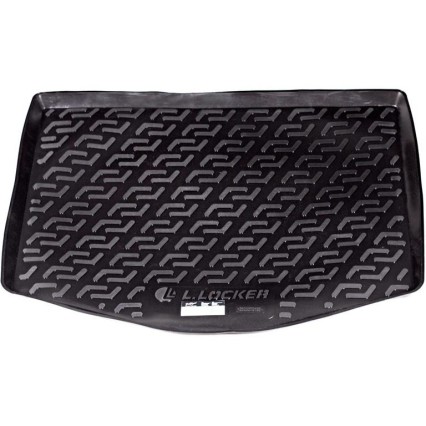 Rubber trunk liner for Peugeot 107 Hatchback (05-)