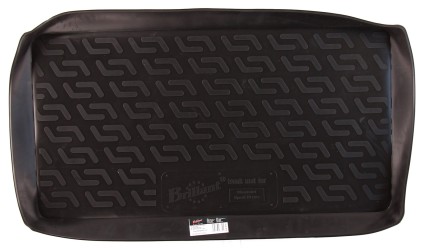 Rubber trunk mat for Chevrolet Spark III (M300) (10-)