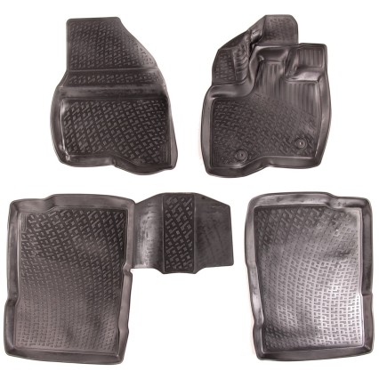 Rubber floor mats Ford Explorer V (11-) (3D)