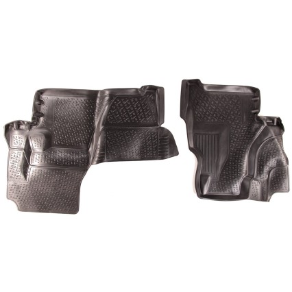 Rubber mats Mercedes-Benz Sprinter I (T1N) (W 901-905) (95-06)/ Sprinter Classic (front