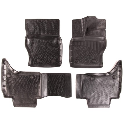 Rubber mats Land Rover Range Rover Sport (L494) (13-) (3D)