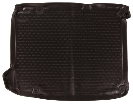 Rubber trunk mat for CITROEN DS4 2011->, hatchback, with sub.