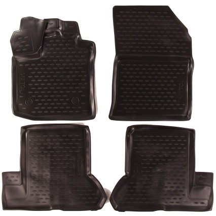 3D Rubber carpets RENAULT Dokker, 2012->, passenger