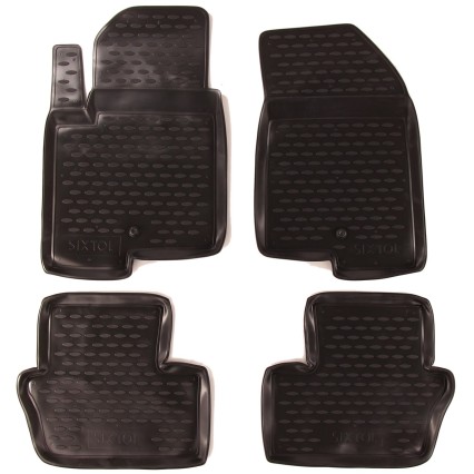 Rubber mats JEEP Liberty, 2007->