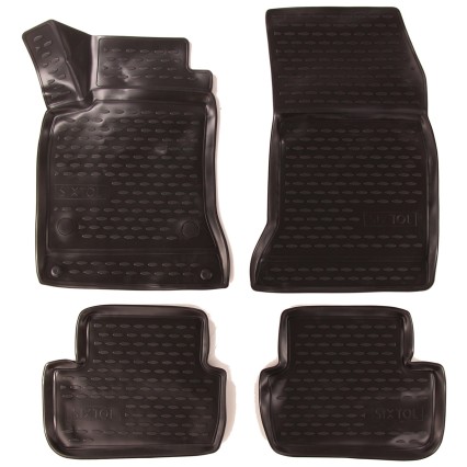 3D Rubber Floor Mats MERCEDES-BENZ A-Class, 2012–2018, W176, Europe