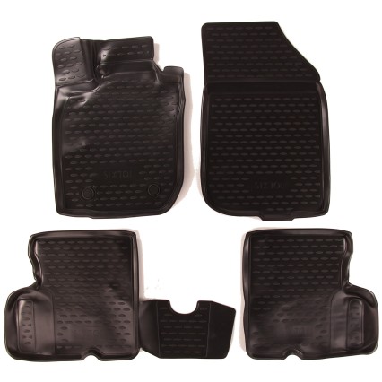 3D Rubber mats RENAULT Duster 2WD, 2011-2015