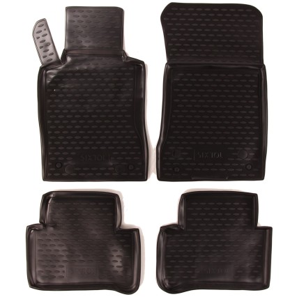 Rubber floor mats MERCEDES-BENZ CLS-Class W219, 2004->