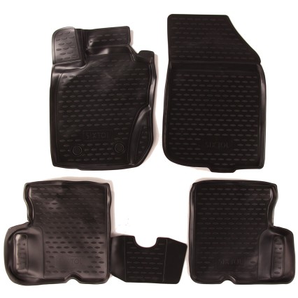 3D Rubber mats RENAULT Duster 4WD, 2011-2015