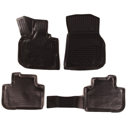 3D rubber floor mats BMW X4, II (G02) 2018->,  SUV