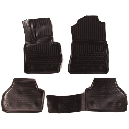 3D rubber floor mats BMW X4, 2014-2017, (F26), SUV, Europe