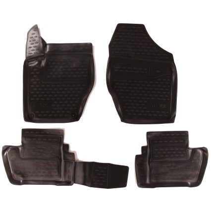 3D Rubber floor mats PEUGEOT 408, 2012->
