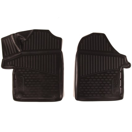 3D Rubber Mats MERCEDES-BENZ V-Class, 2014->, (W447) 3rd gen., 5-door, (Europe), 2 pcs
