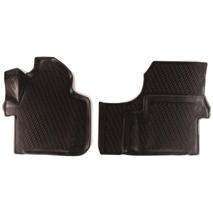 3D Rubber Mats MERCEDES-BENZ Sprinter, 2015->, 2 pcs