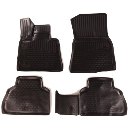 3D rubber floor mats BMW X5, 2018->, SUV, Europe
