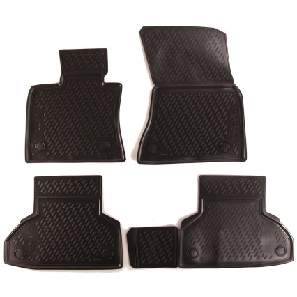 Rubber mats BMW X6, 2014->, F16